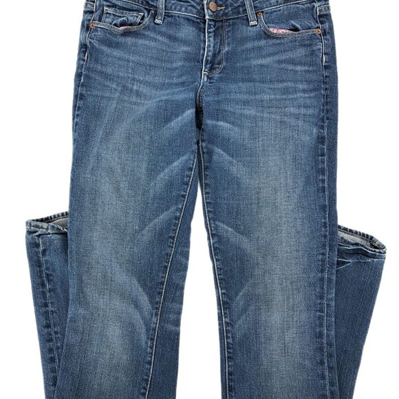 PAIGE Blue Straight Leg Jeans | Made in USA - Picture 1 of 5